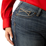 Ariat Ladies Mid Rise Lilla Boot Cut Jeans - Missouri - 10060987