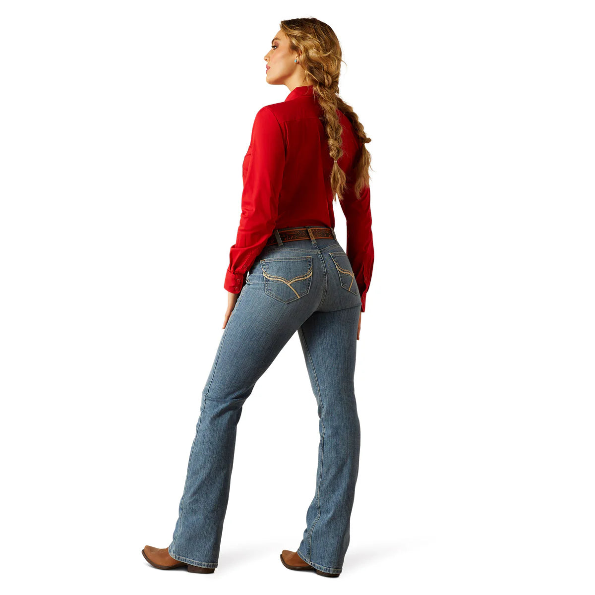Ariat Ladies High Rise Cecilia Boot Cut Jeans - Veracruz - 10061394