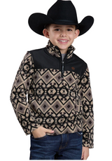 Roper Boys L/S Pullover Black