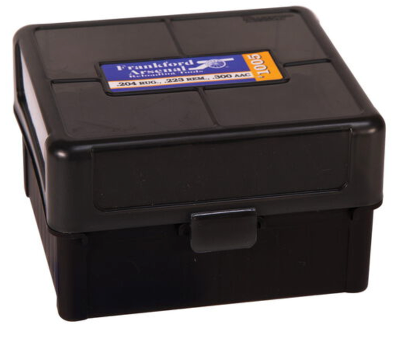Frankford Arsenal Hinge-Top Ammo Box .222 / .223 – 100 Rounds