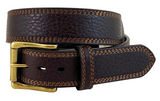 Roper Men's Genuine Leather Belt - Pebble grain