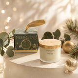 Meeraboo Christmas Mini Gold Lid Soy Candle