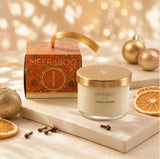 Meeraboo Christmas Mini Gold Lid Soy Candle