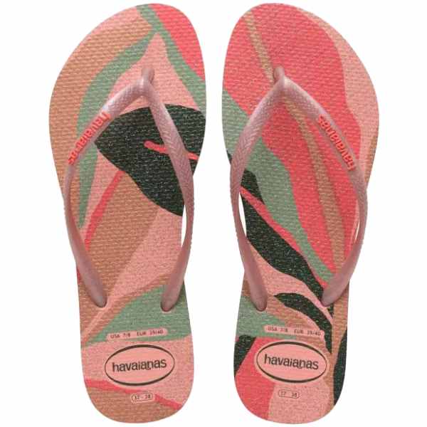 Havaianas Ladies Slim Thongs - Palette Glow - Blossom