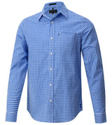 Pilbara Mens Long Sleeve Gingham Shirt - RMPC173