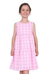 Thomas Cook Girls Amity Dress - Pink/White