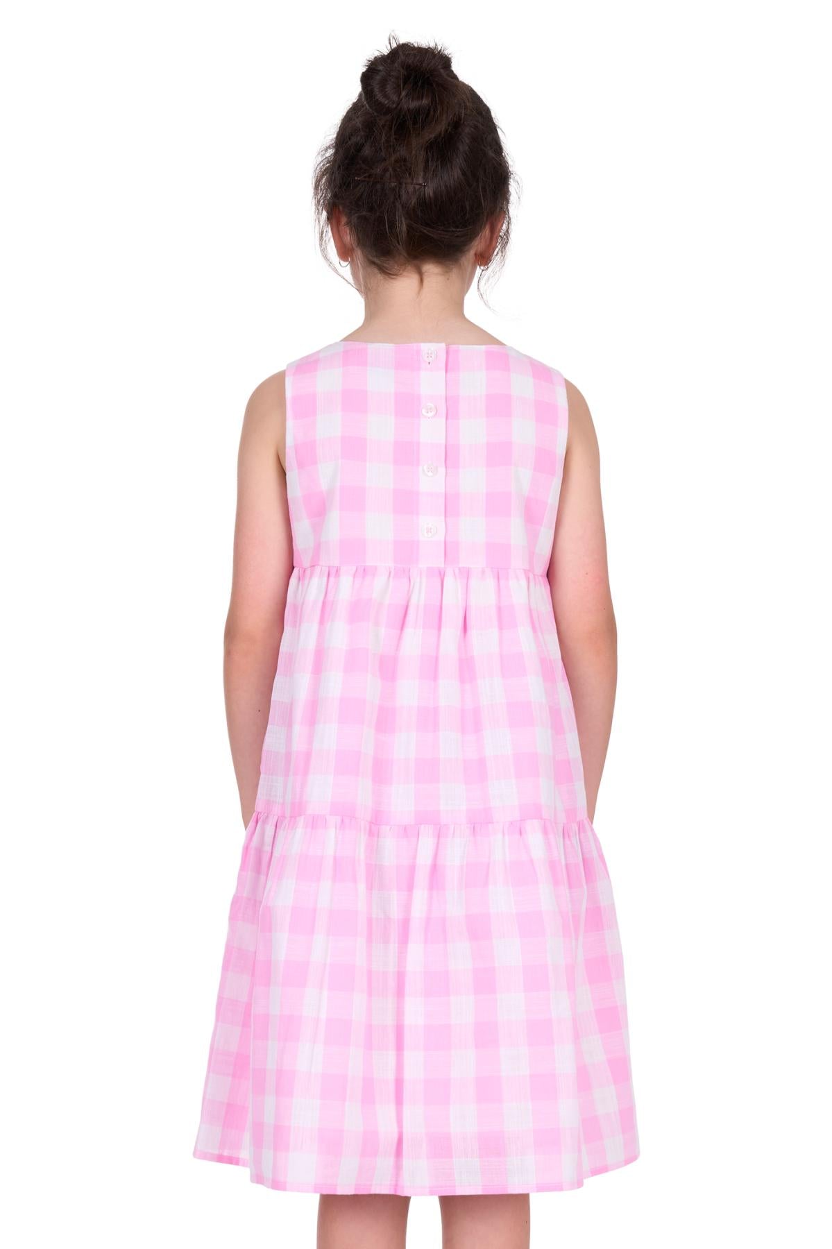 Thomas Cook Girls Amity Dress - Pink/White
