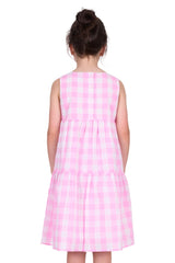 Thomas Cook Girls Amity Dress - Pink/White