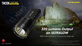 Nitecore Tiny Monster Rechargeable 20,000 Lumen Torch