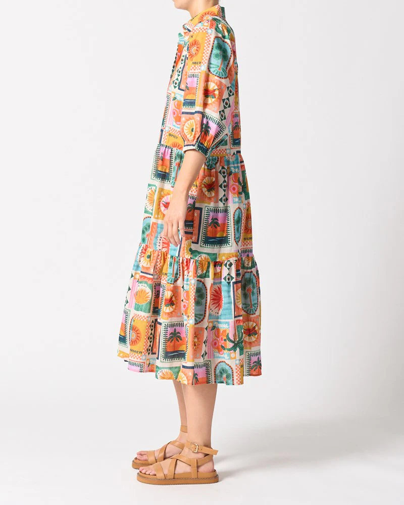 Walnut Ladies Tuscany Dress - Spicy Summer