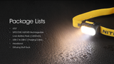 Nitecore UT27 2024 Ultra-Light Dual-Beam Headlamp – Yellow