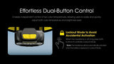 Nitecore UT27 2024 Ultra-Light Dual-Beam Headlamp – Yellow