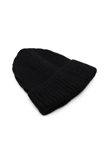 Morgan & Taylor Mia Wool-Blend Beanie - Black