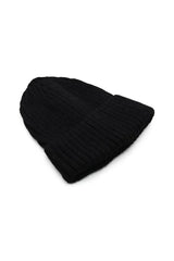 Morgan & Taylor Mia Wool-Blend Beanie - Black
