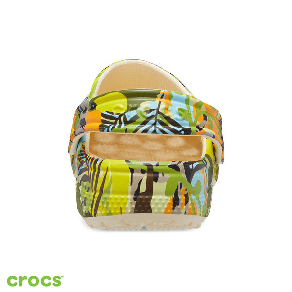 Crocs Kids Classic Far Out Clog Vanilla/Multi