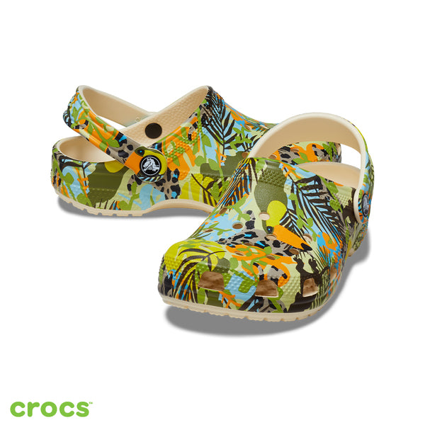 Crocs Kids Classic Far Out Clog Vanilla/Multi – Lemmons Store