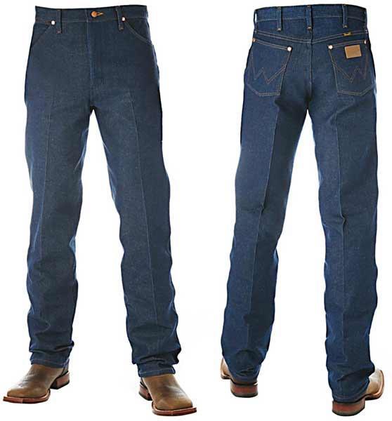 Wrangler Mens Original Fit 13MWZ RIDGID Jeans