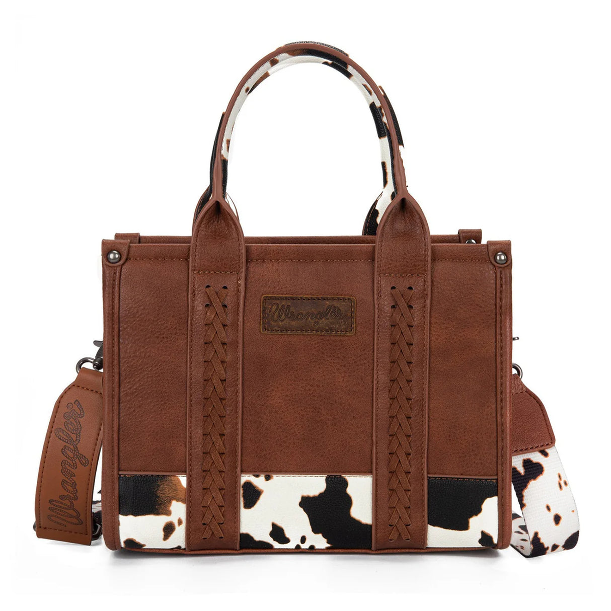 Wrangler Cow Print Crossbody Bag