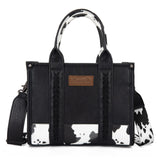 Wrangler Cow Print Crossbody Bag