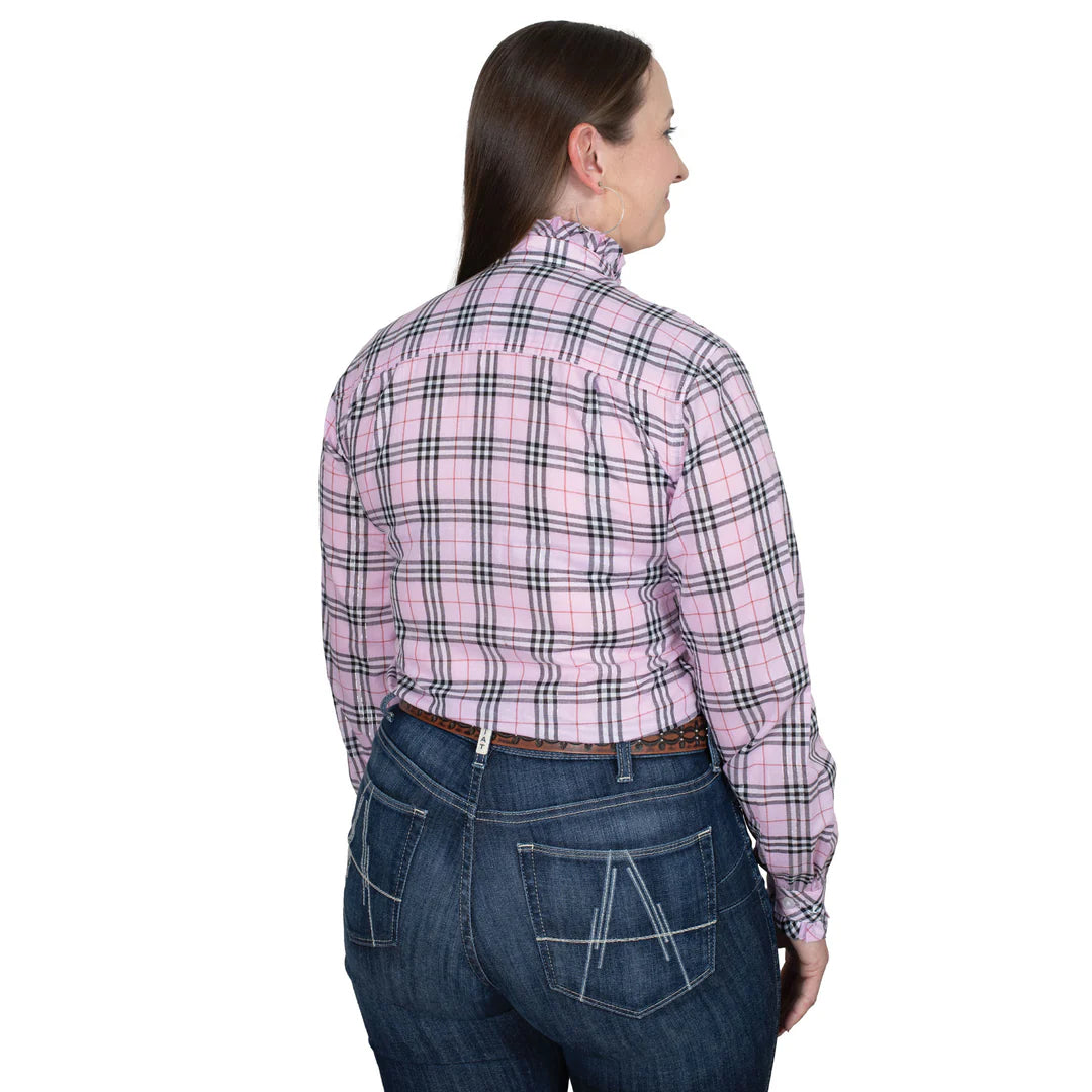 Just Country Ladies Abbey Frills Full Button Shirt - WWLS2548
