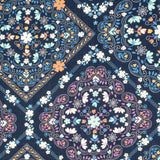 Just Country Abbey Full Button Work Shirt - Navy Floral - WWLS2550