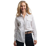 Just Country Women's Abbey Full Button Print Workshirt