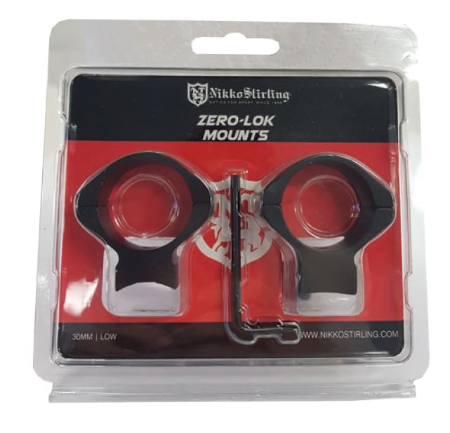 Nikko Stirling Zero Lok 30mm Ringmount