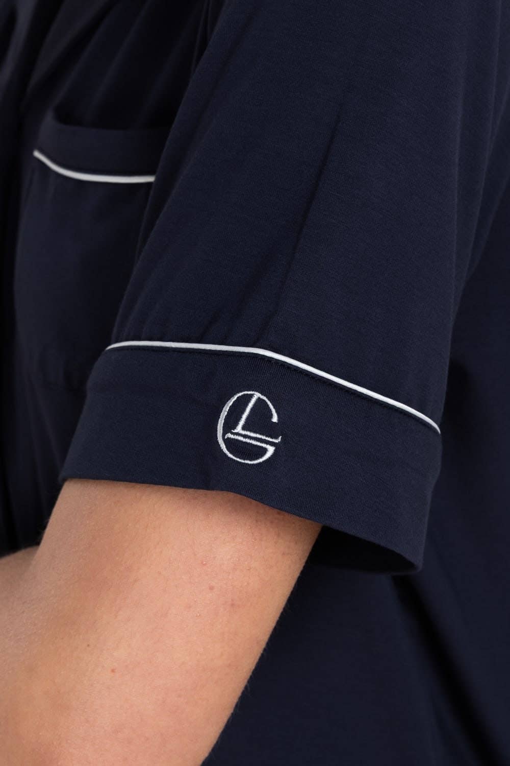 Gingerlilly - Bamboo Pyjama Short Set - Sadie Navy