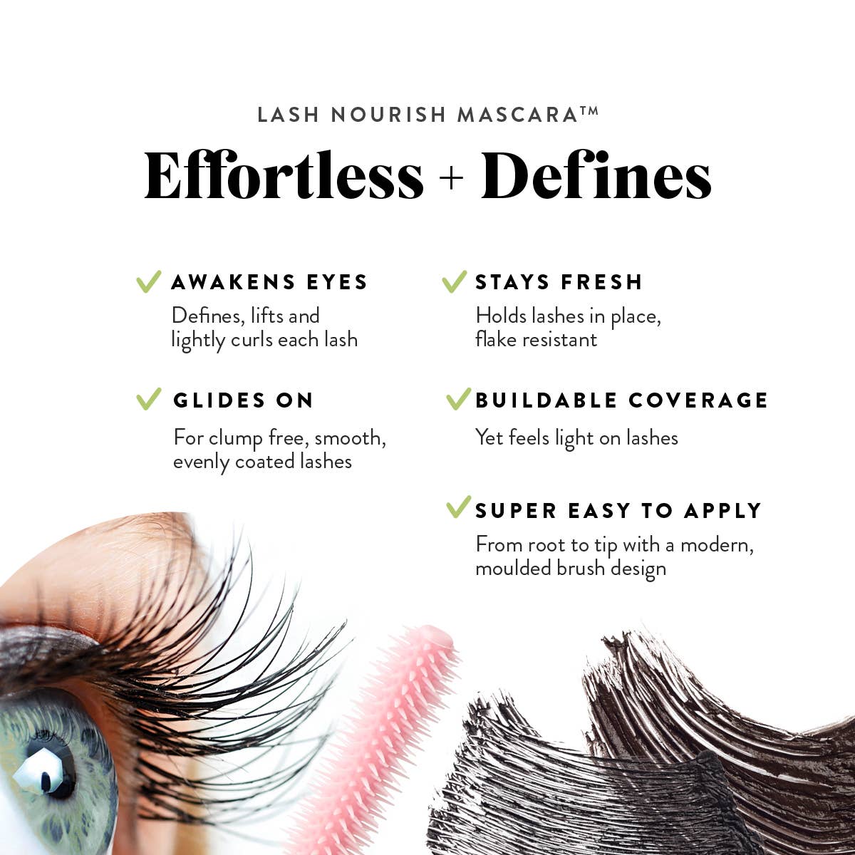 LÜK BEAUTIFOOD Lash Nourish Mascara™  - Black Tea 10ml