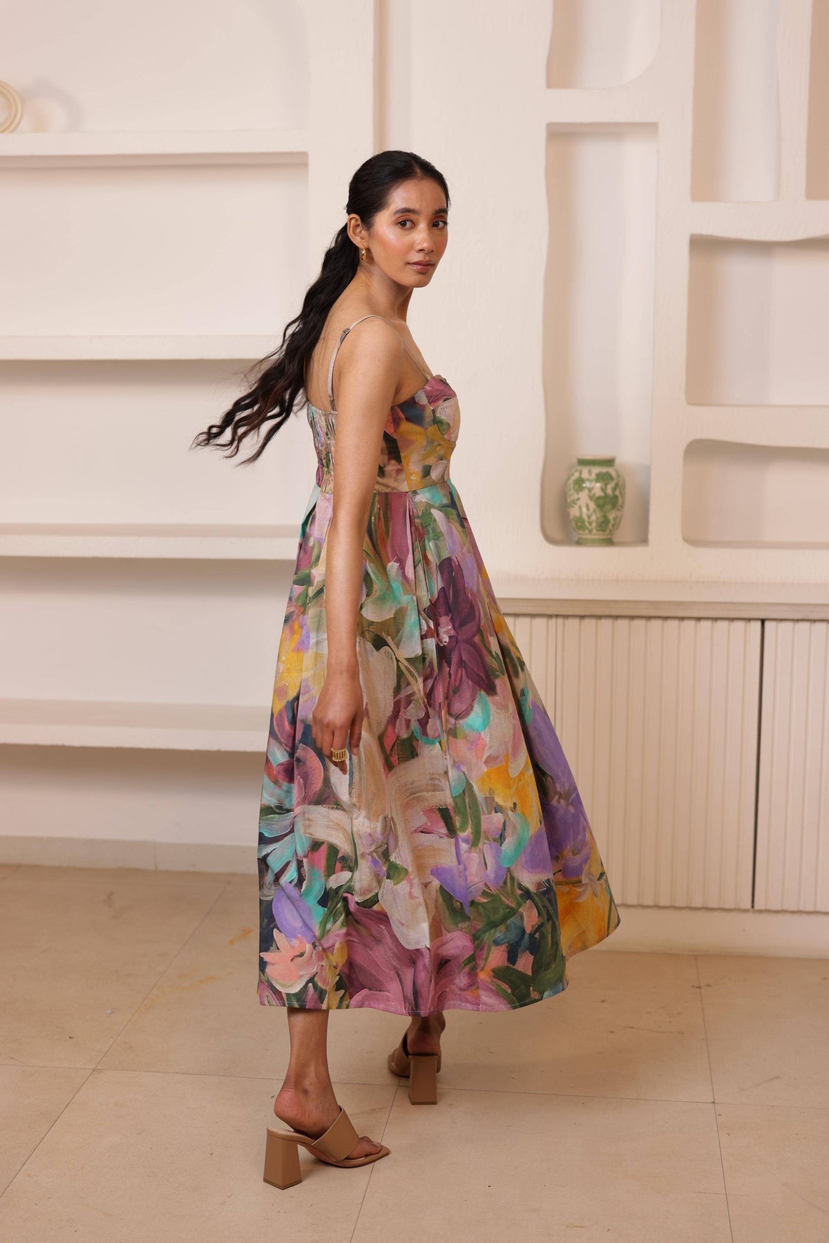 thr3letter - Claire in Nissar Padded Dress