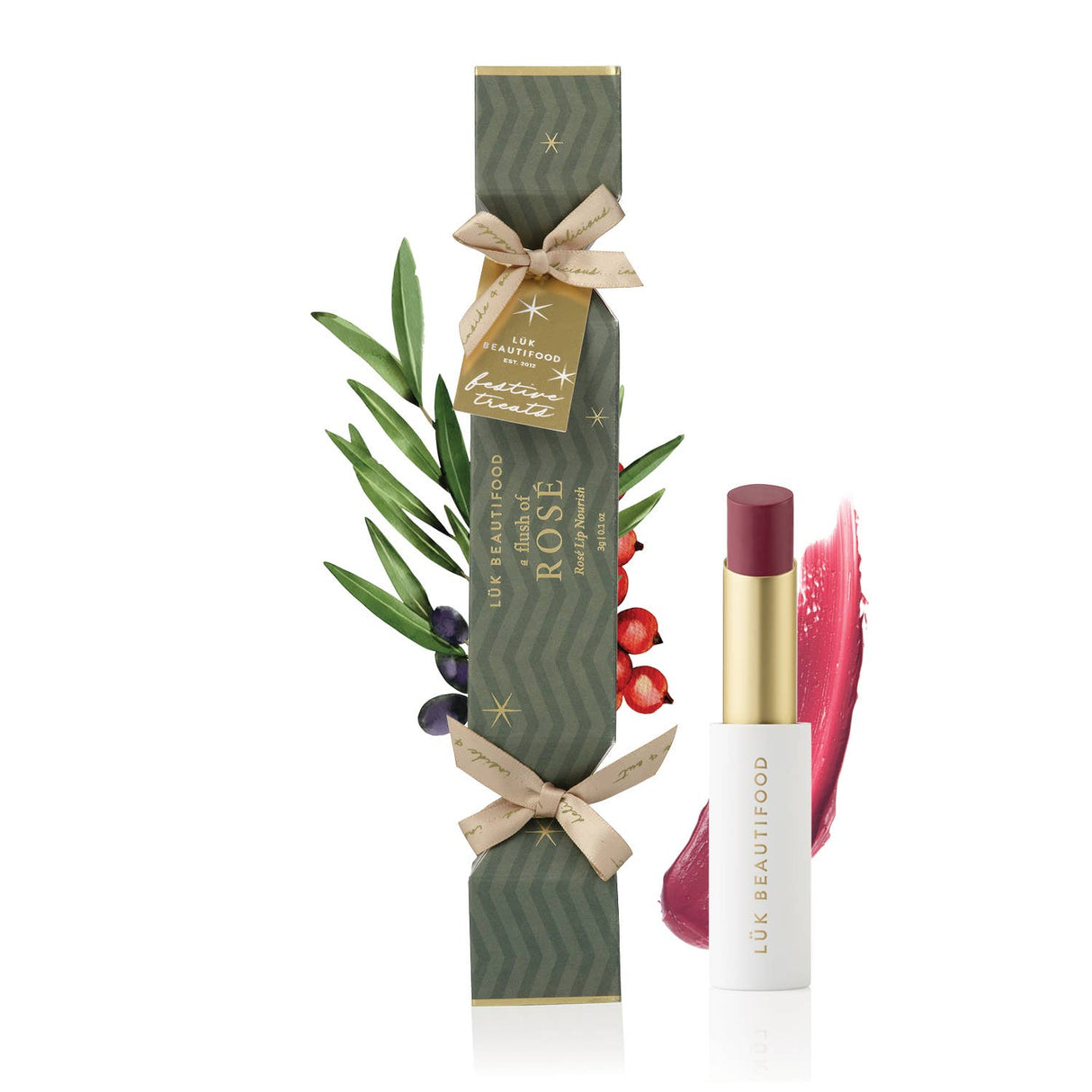 Lux Beautifood Bon Bon Lipstick - A Flush of Rosé