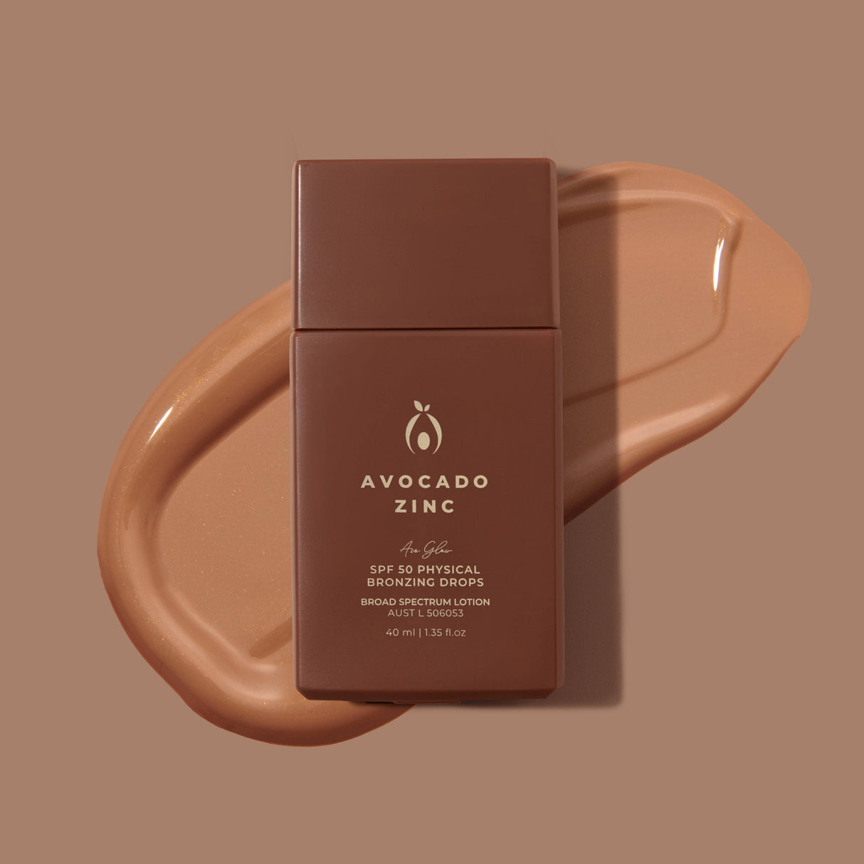 Avocado Zinc SPF 50 Physical Bronzing Drops 40ml