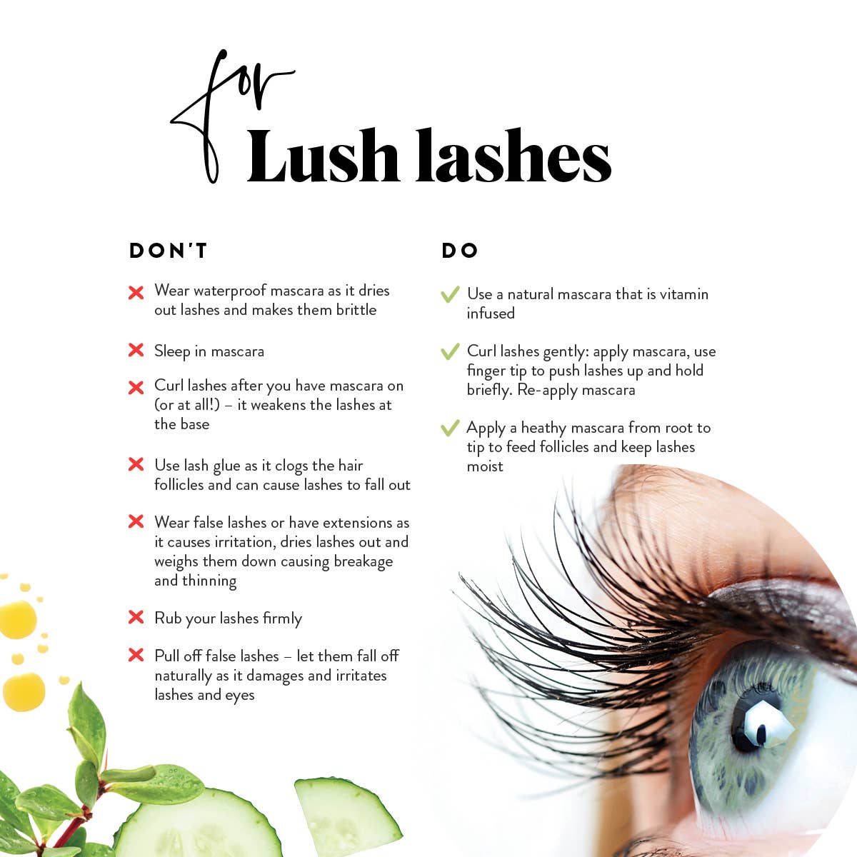 LÜK BEAUTIFOOD Lash Nourish Mascara™  - Espresso 10ml