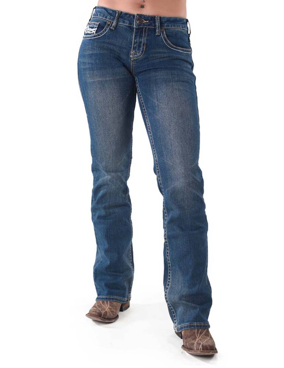 Cowgirl Tuff Co. / B. Tuff Jeans - Don't Fence Me In Women's Jean