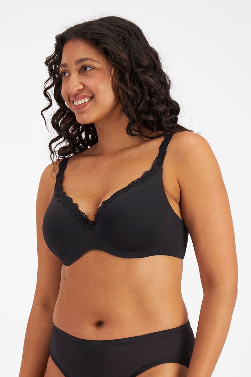 Berlei Barely There Luxe Contour Bra - Black