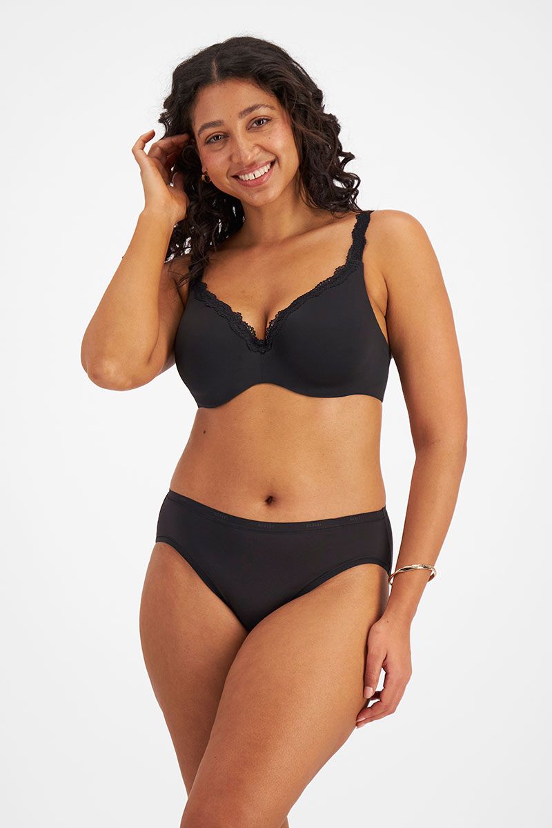 Berlei Barely There Luxe Contour Bra - Black