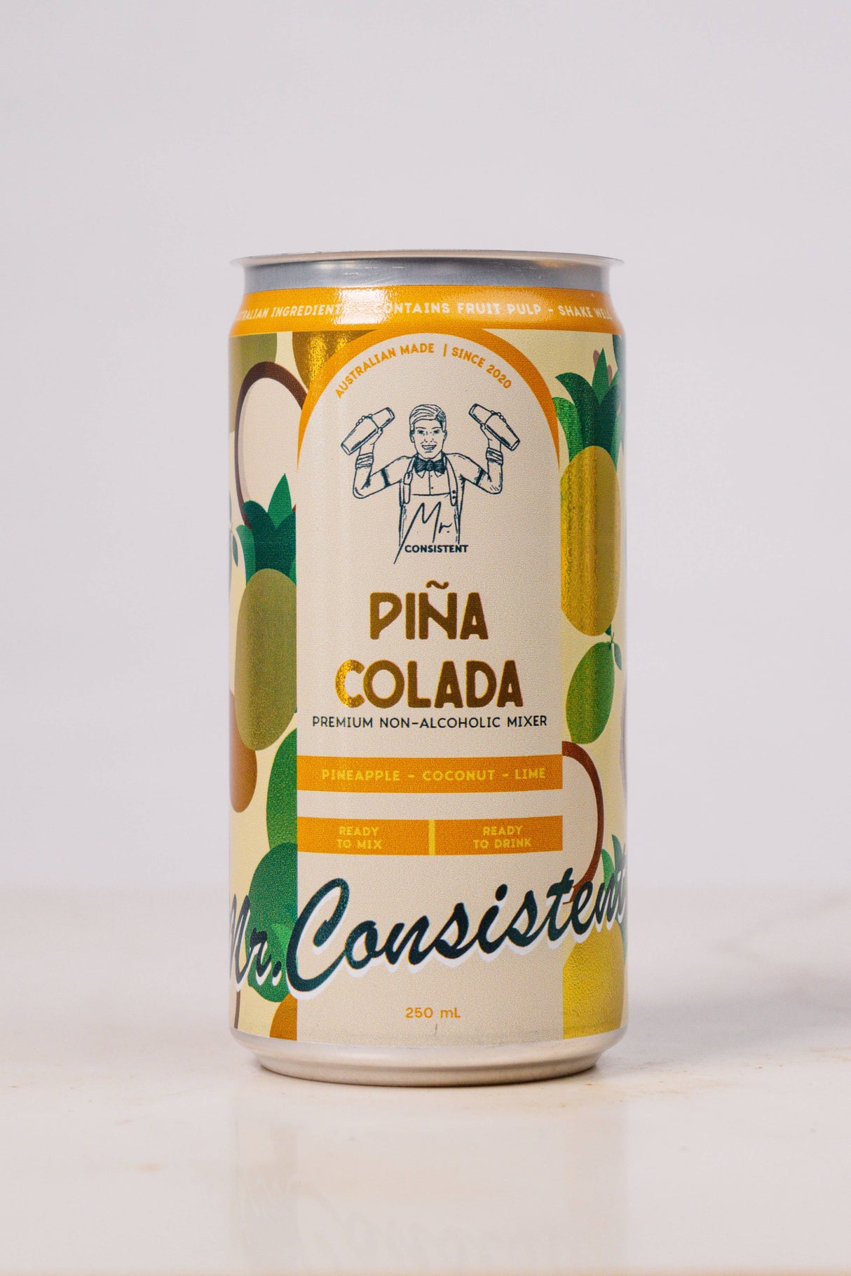 Mr Consistent Pina Colada 250 ml 4pack Cans