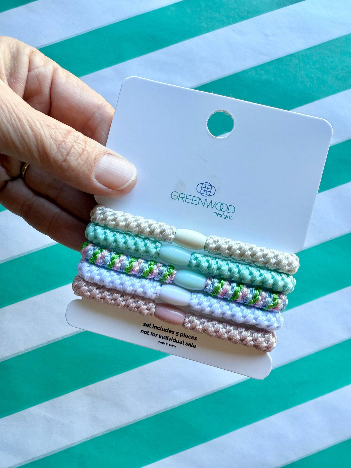 Greenwood Designs - Hair Elastics Pack - Gelato