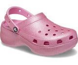 Crocs Women's Classic Platform Glitter Clog