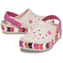 Kids' Crocband Chevron Band Clog