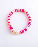 Greenwood Designs - Pearl Pop Heishi Bead Bracelet