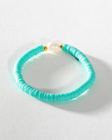 Greenwood Designs - Pearl Pop Heishi Bead Bracelet