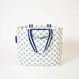 Project Ten Pty Ltd - Medium Tote – Navy Horseshoe