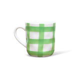 Noss and Co - Ceramic Mug | Mint Green Gingham