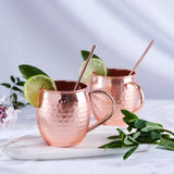 CLINQ - Copper Moscow Mule Mugs (Set of 2)