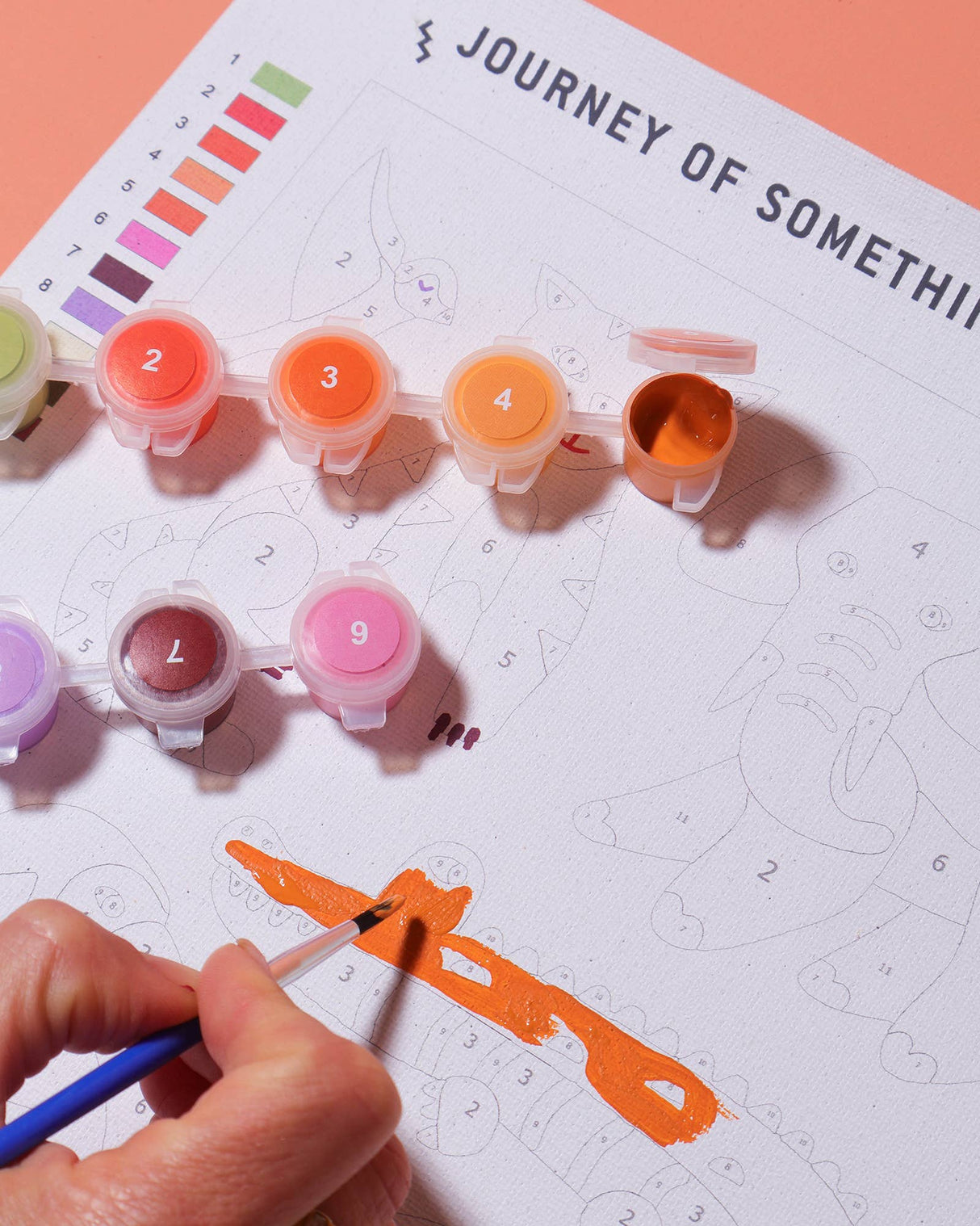 Journey Of Something AU & EU - Kids Paint by Numbers - Little Safari