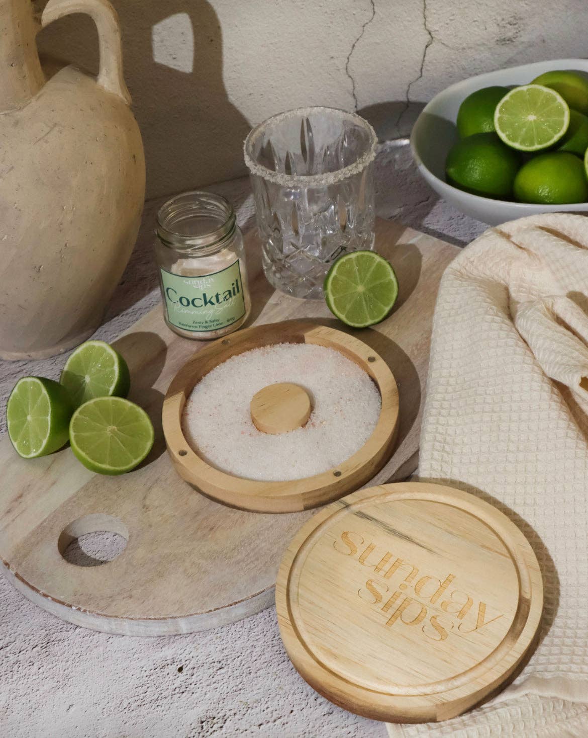 Sunday Sips Cocktail Rimming Salt - Finger Lime/Salt