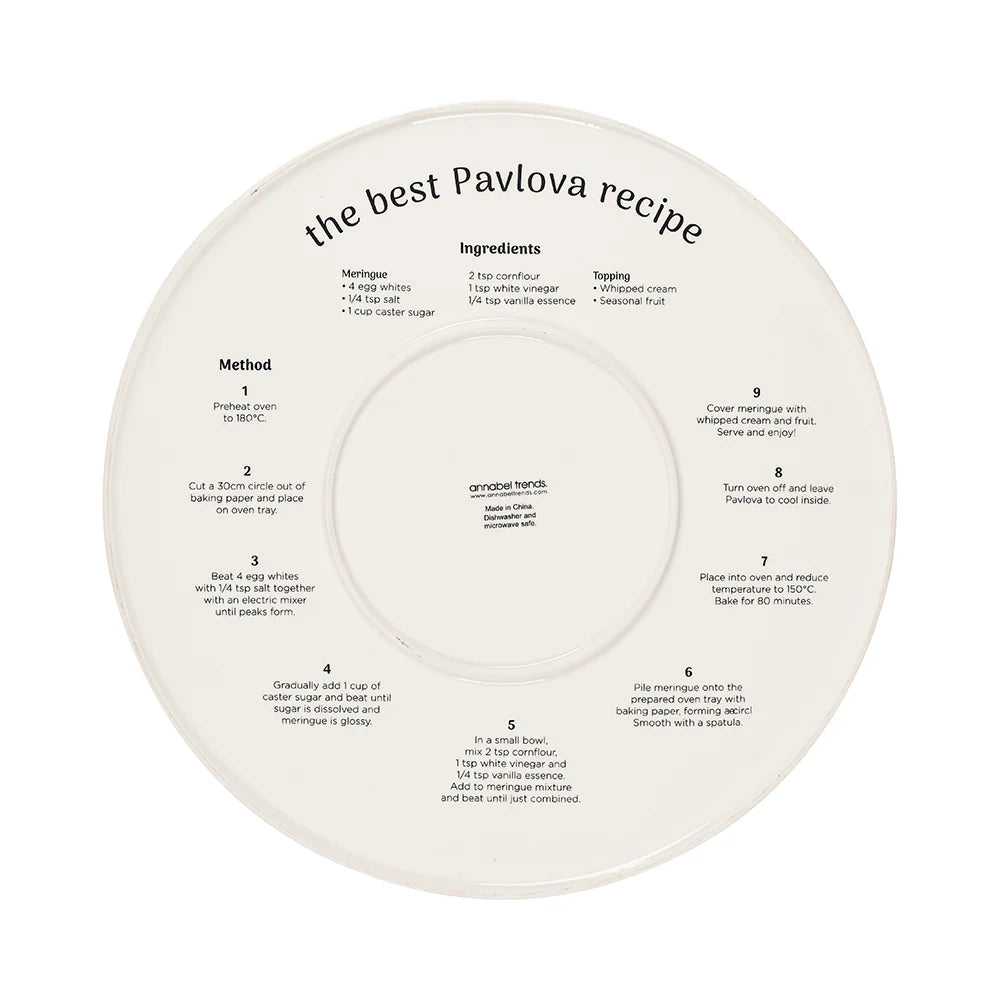 Annabel Trends Serving Platters - Round Ceramic Plates