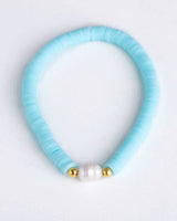 Greenwood Designs - Pearl Pop Heishi Bead Bracelet