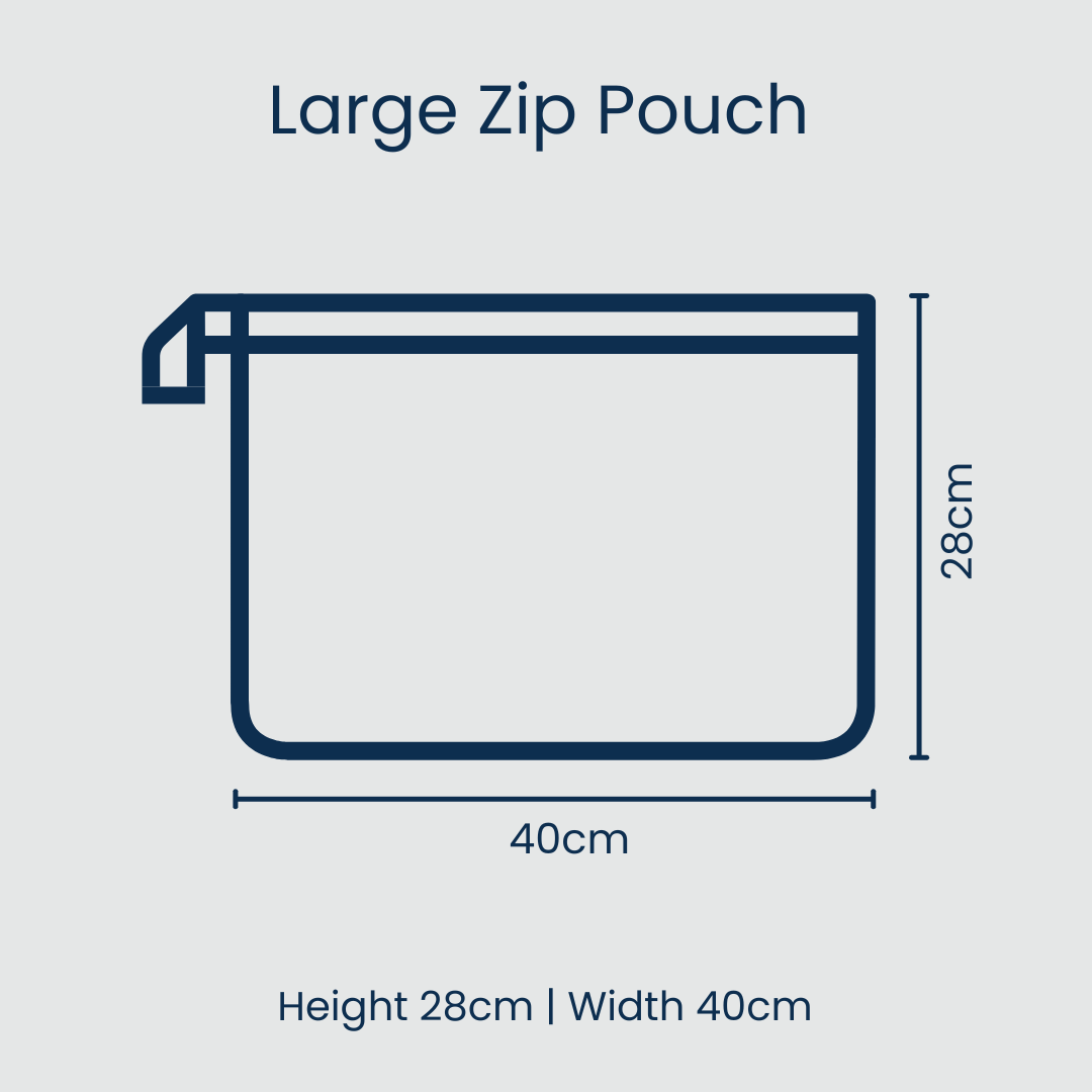 Project Ten Pty Ltd - Large Zip Pouch – Mosaic
